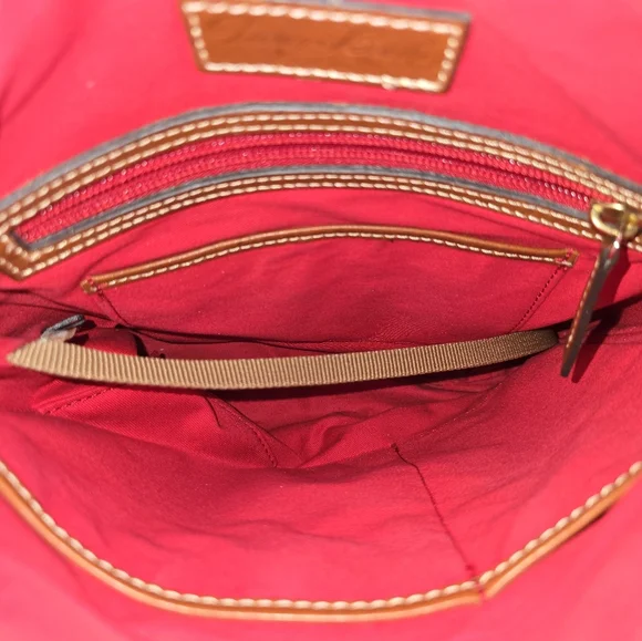 Dooney & Bourke Black and Brown Crossbody Bag - Picture 3 of 6